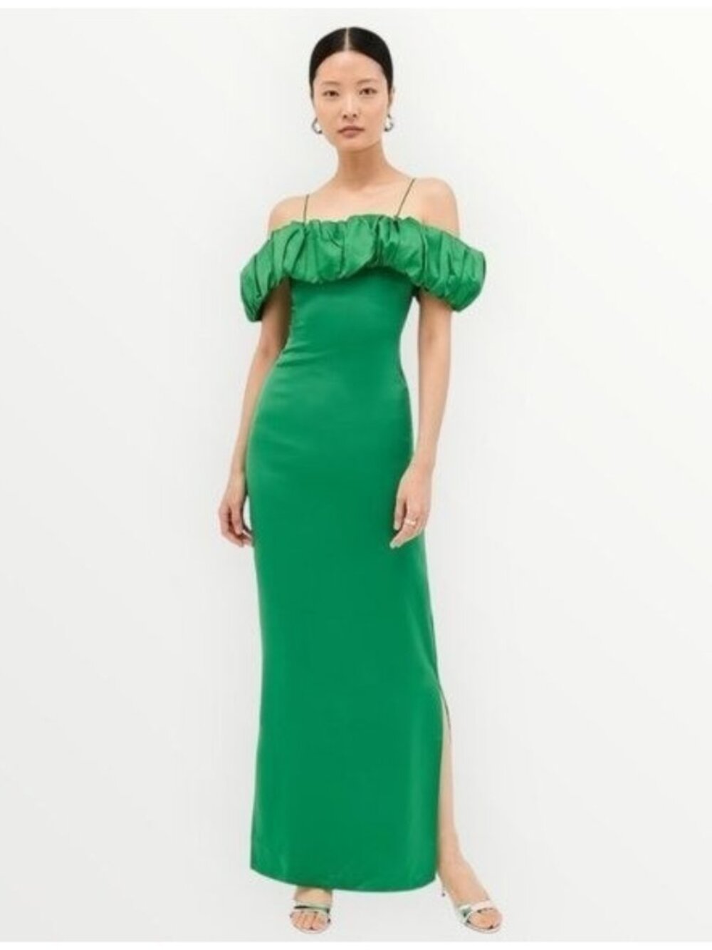 Oríré Amella Maxi Dress Green Size 8